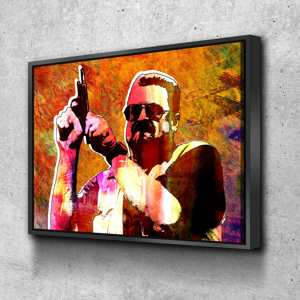 Mark It Zero, Abstract Canvas Wall Art, Walter Sobchak, The Big Lebowksi, This is not ‘Nam, this is bowling, there are rules - Royal Crown Pro