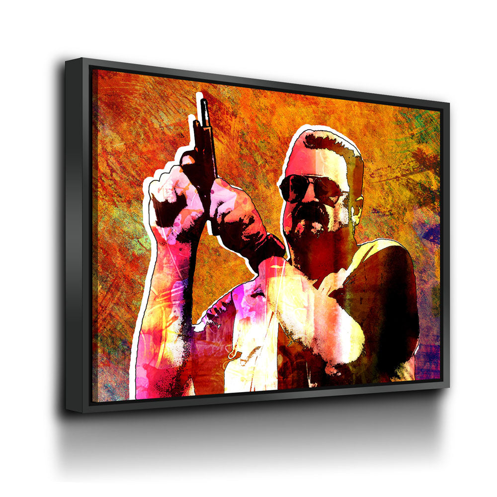 Mark It Zero, Abstract Canvas Wall Art, Walter Sobchak, The Big Lebowksi, This is not ‘Nam, this is bowling, there are rules - Royal Crown Pro