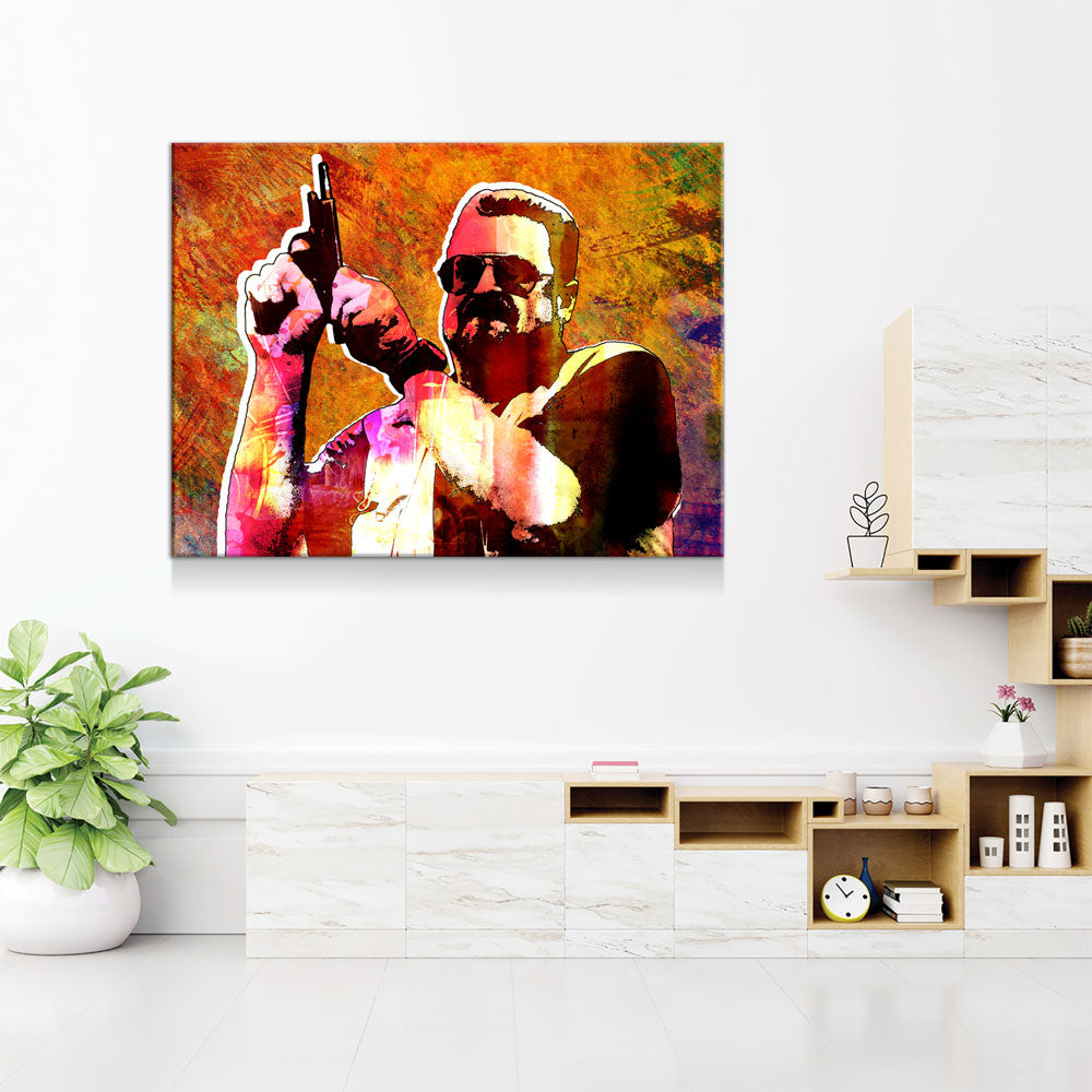 Mark It Zero, Abstract Canvas Wall Art, Walter Sobchak, The Big Lebowksi, This is not ‘Nam, this is bowling, there are rules - Royal Crown Pro
