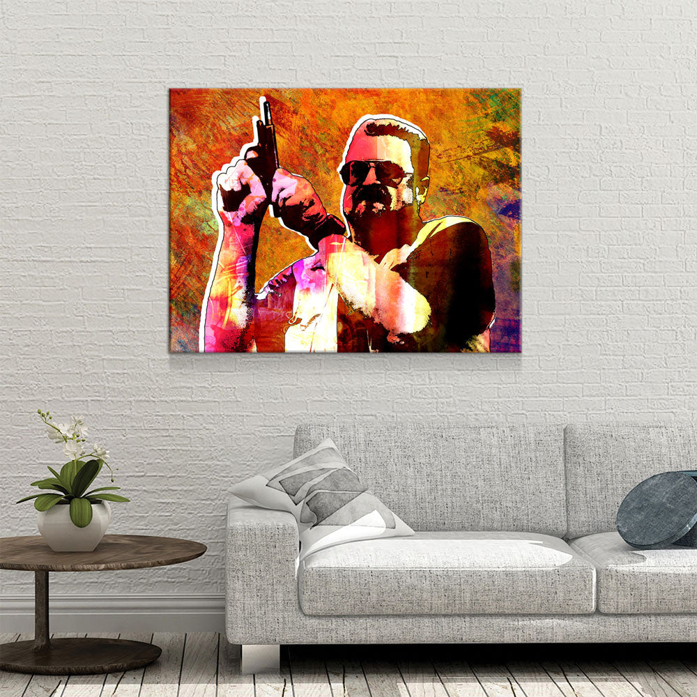 Mark It Zero, Abstract Canvas Wall Art, Walter Sobchak, The Big Lebowksi, This is not ‘Nam, this is bowling, there are rules - Royal Crown Pro