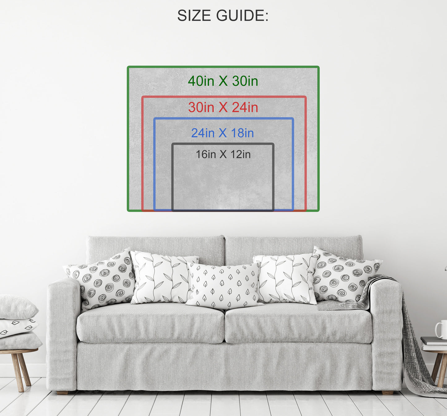 The Future Depends On What You Do Today Canvas Wall Art, Office Decor, Motivational Decor, Space Decor - Royal Crown Pro