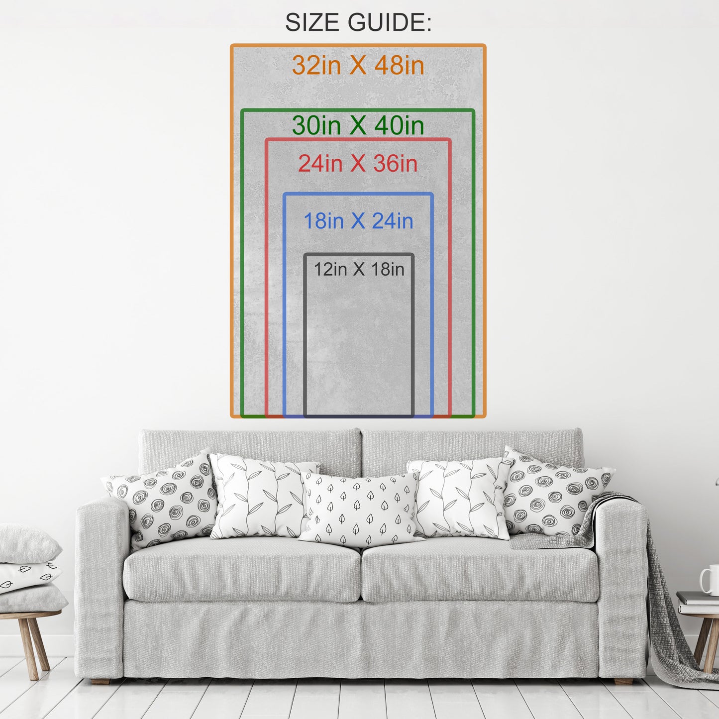 What We Think We Create Canvas Wall Art, What We Feel We Attract, What We Imagine We Become, Spiritual Quote, Motivational Quote - Royal Crown Pro