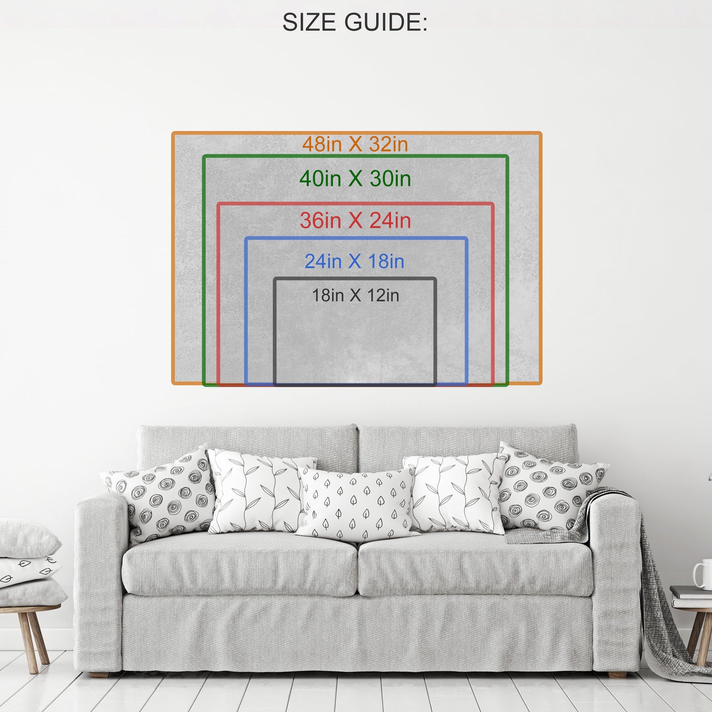 Abstract Visions Canvas Wall Art, Abstract Decor - Royal Crown Pro