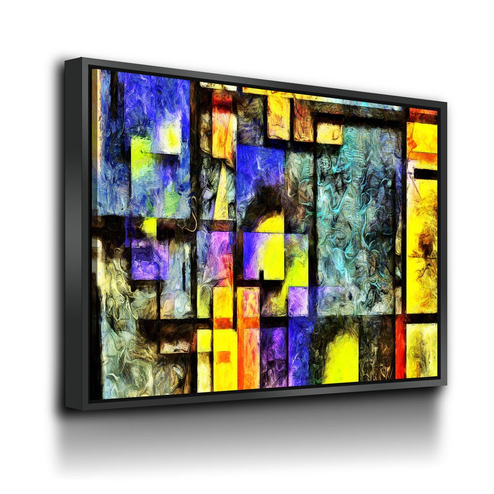 Abstract Visions Canvas Wall Art, Abstract Decor - Royal Crown Pro