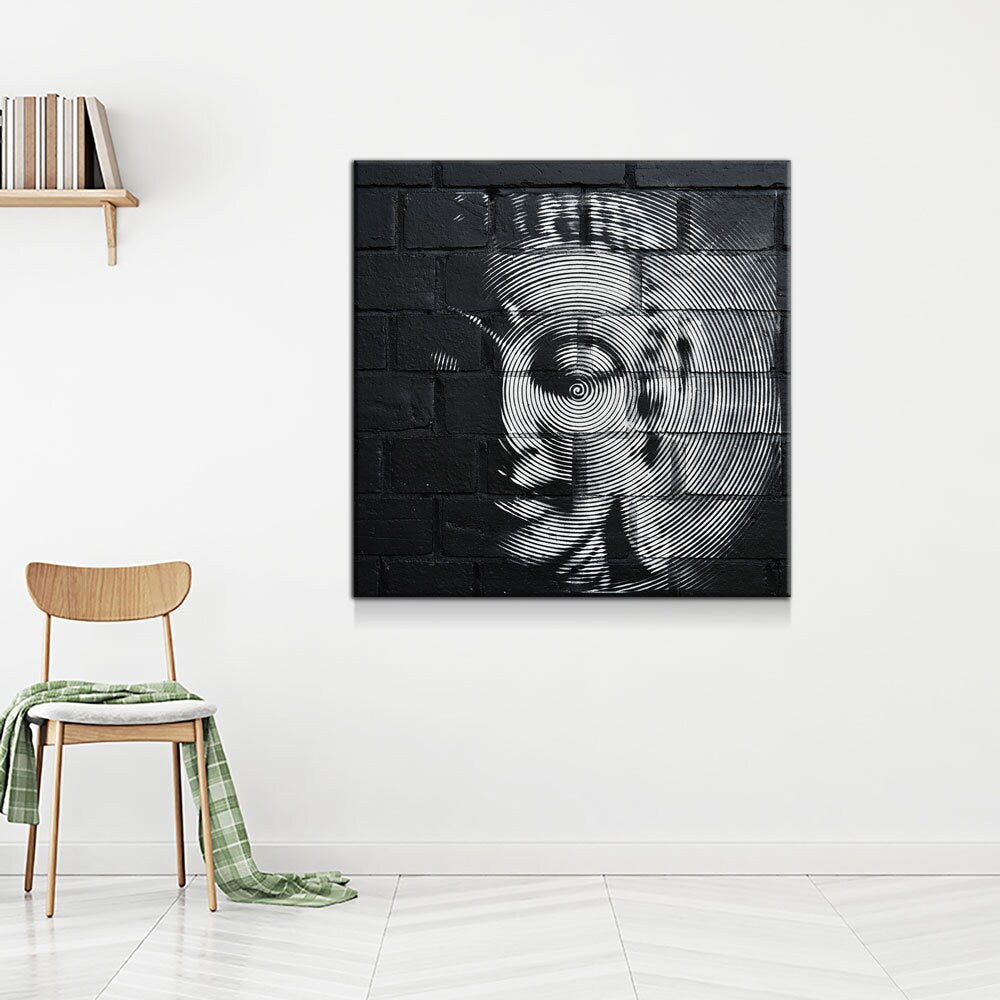 Buddha Wall Art, Buddha, Street Art, Canvas Wall Art, Home Decor, Buddha Head, Graffiti Art, Bristol, UK Art, Buddha Gift, Buddha Decor - Royal Crown Pro