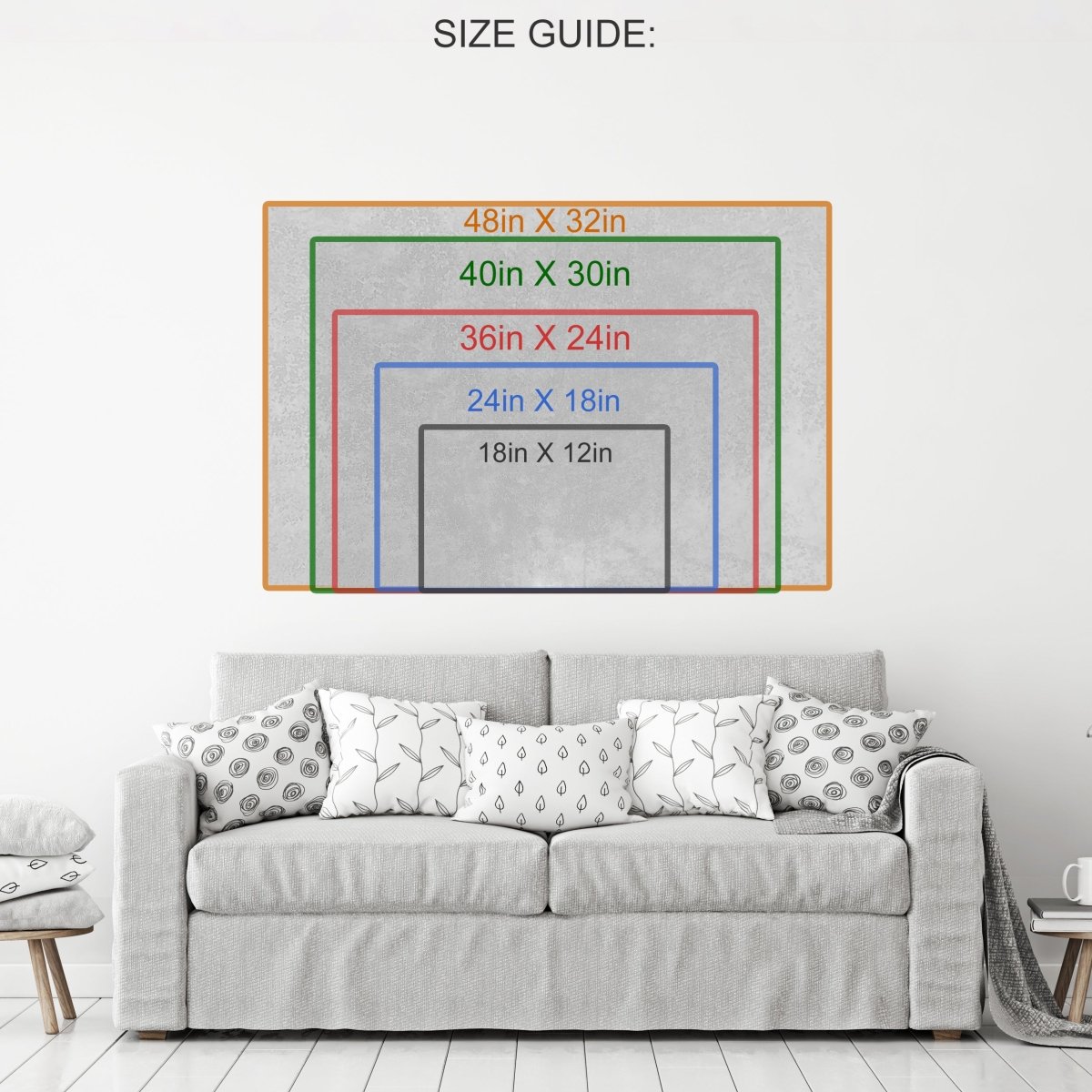 Money To Burn Canvas Wall Art - Royal Crown Pro