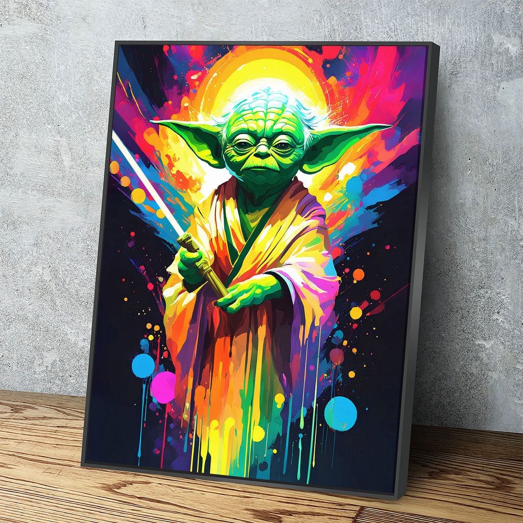 Yoda wall hot sale art