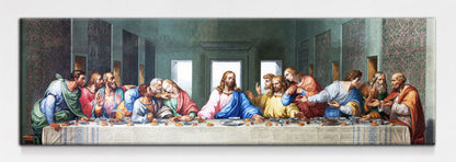 Last Supper Canvas Wall Art, Leonardo da Vinci, Da Vinci, The Last Supper Santa Maria delle Grazie Milan - Royal Crown Pro