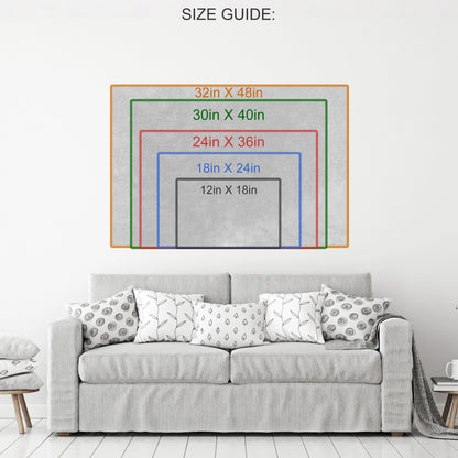 Build An Empire Motivational Canvas Wall Art, Office Decor, Motivational Wall Decor, Success Quotes - Royal Crown Pro