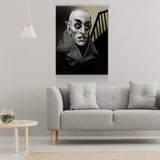 Dracula, Nosferatu Count Orlok, Vampire Canvas Wall Art, Nosferatu Print, Movie Home Decor, Bram Stoker, NOS4A2 - Royal Crown Pro