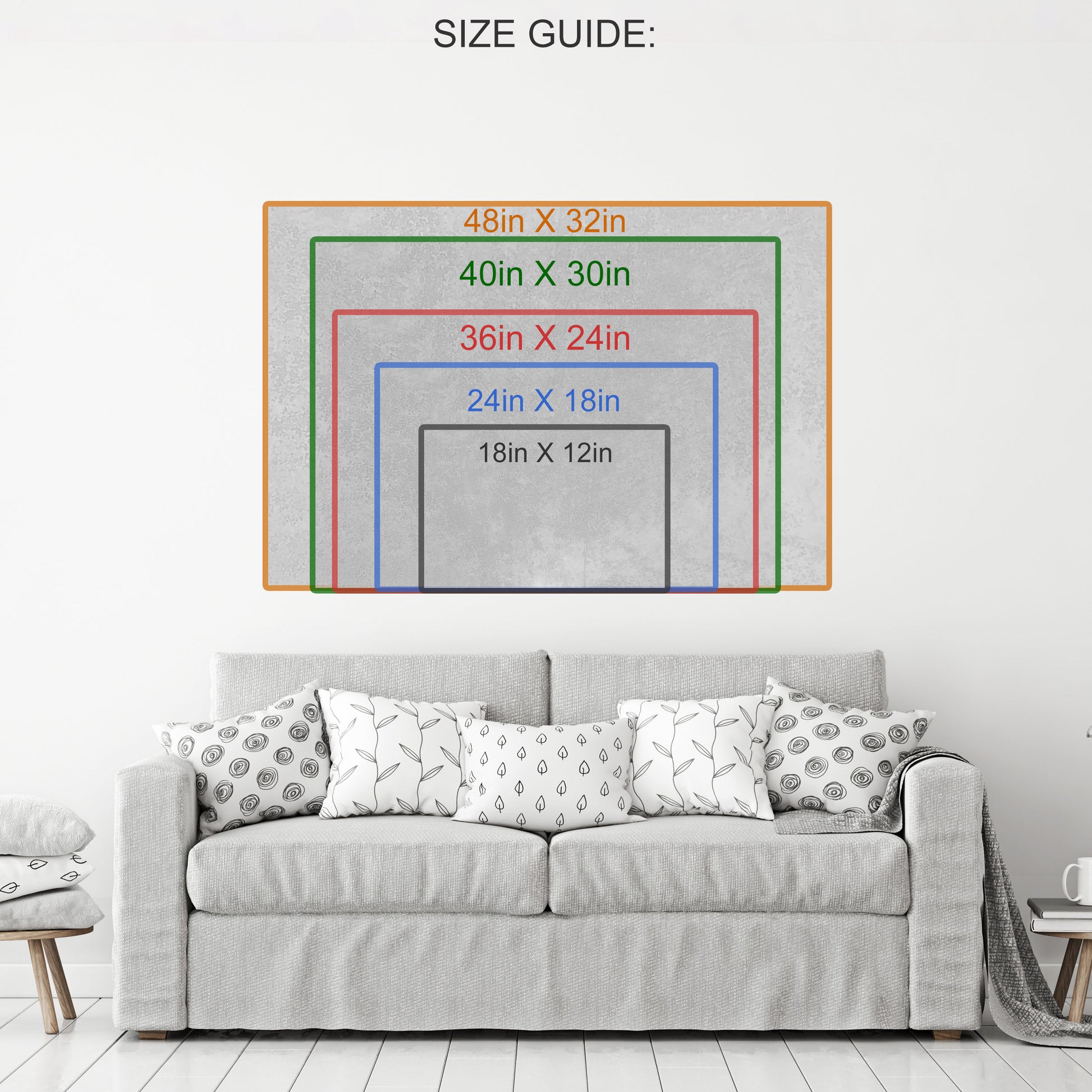 Abstract Visions Canvas Wall Art, Abstract Decor - Royal Crown Pro
