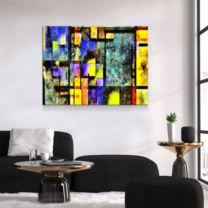 Abstract Visions Canvas Wall Art, Abstract Decor - Royal Crown Pro