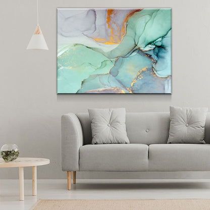 Modern Wall Art, Extra Large Wall Art, Large Abstract Canvas | Home Decor Print | Geometric Abstraction | Agate - Royal Crown Pro