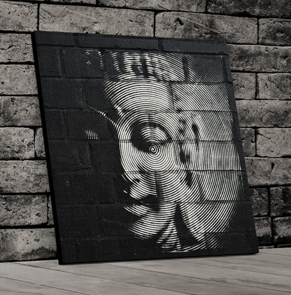 Buddha Wall Art, Buddha, Street Art, Canvas Wall Art, Home Decor, Buddha Head, Graffiti Art, Bristol, UK Art, Buddha Gift, Buddha Decor - Royal Crown Pro