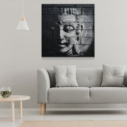 Buddha Wall Art, Buddha, Street Art, Canvas Wall Art, Home Decor, Buddha Head, Graffiti Art, Bristol, UK Art, Buddha Gift, Buddha Decor - Royal Crown Pro