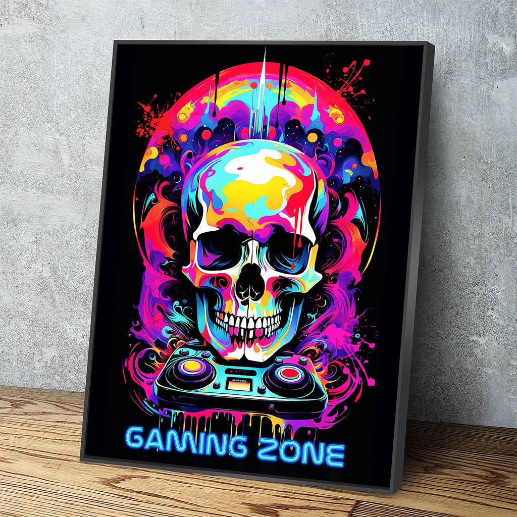 Gaming Zone Poster, Kids wall art