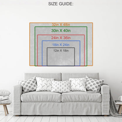 Colored Rain Canvas Wall Art, Banksy Style Print, Banksy Art Canvas Wall Art, Graffiti Art, Abstract Art - Royal Crown Pro