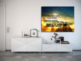 Wake Up And Chase Your Dreams Motivational Wall Art Canvas - Royal Crown Pro