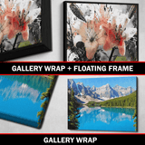 Wine And Flowers Abstract Canvas Wall Art, Wine Decor With Flowers, Abstract Wine Art, Kitchen Decor, Bar Decor - Royal Crown Pro